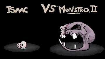 The binding of issac: monstro 2 boss