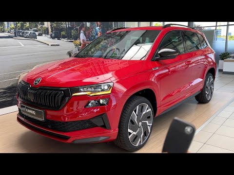 Skoda KAROQ Sportline 2023 - FIRST LOOK & visual REVIEW (exterior, interior, trunk) 1.5 TSI