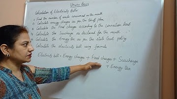#Calculation of Electricity Bill,Chapter-16, Utility Bills (Part- 1) Applied Mathematics,Class-XI