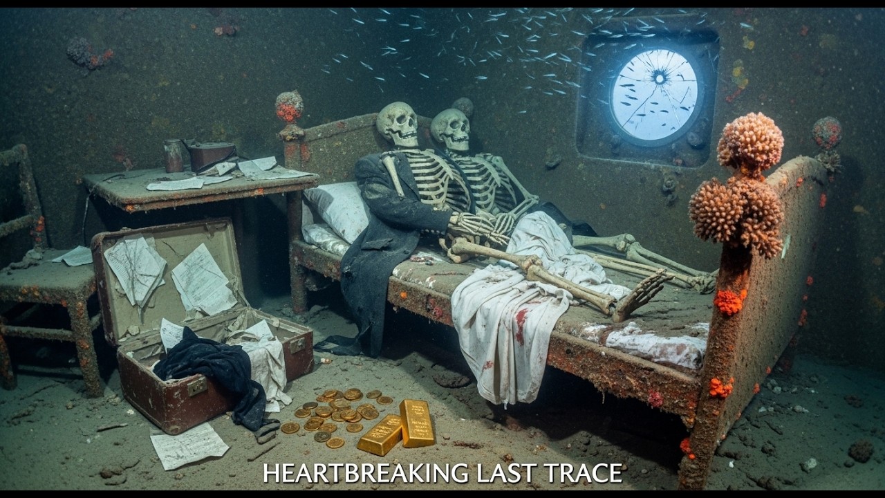 Horrifying scenes inside the Titanic: Bones, gold, and heartbreaking imagery.