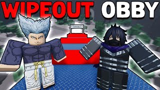 Hosting a $10,000 WIPEOUT OBBY in The Strongest Battlegrounds ROBLOX