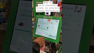 2023 Grocery Shopping Using Self-Checkout Machines. -Checkout
