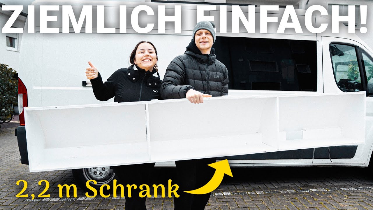 Raumwunder on the Road: DIY Hängeschrank für deinen Camper Van (Teil 1)