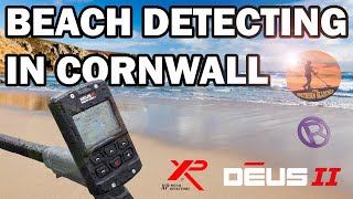 BEACH DETECTING IN CORNWALL | XP DEUS 2 | METAL DETECTING UK