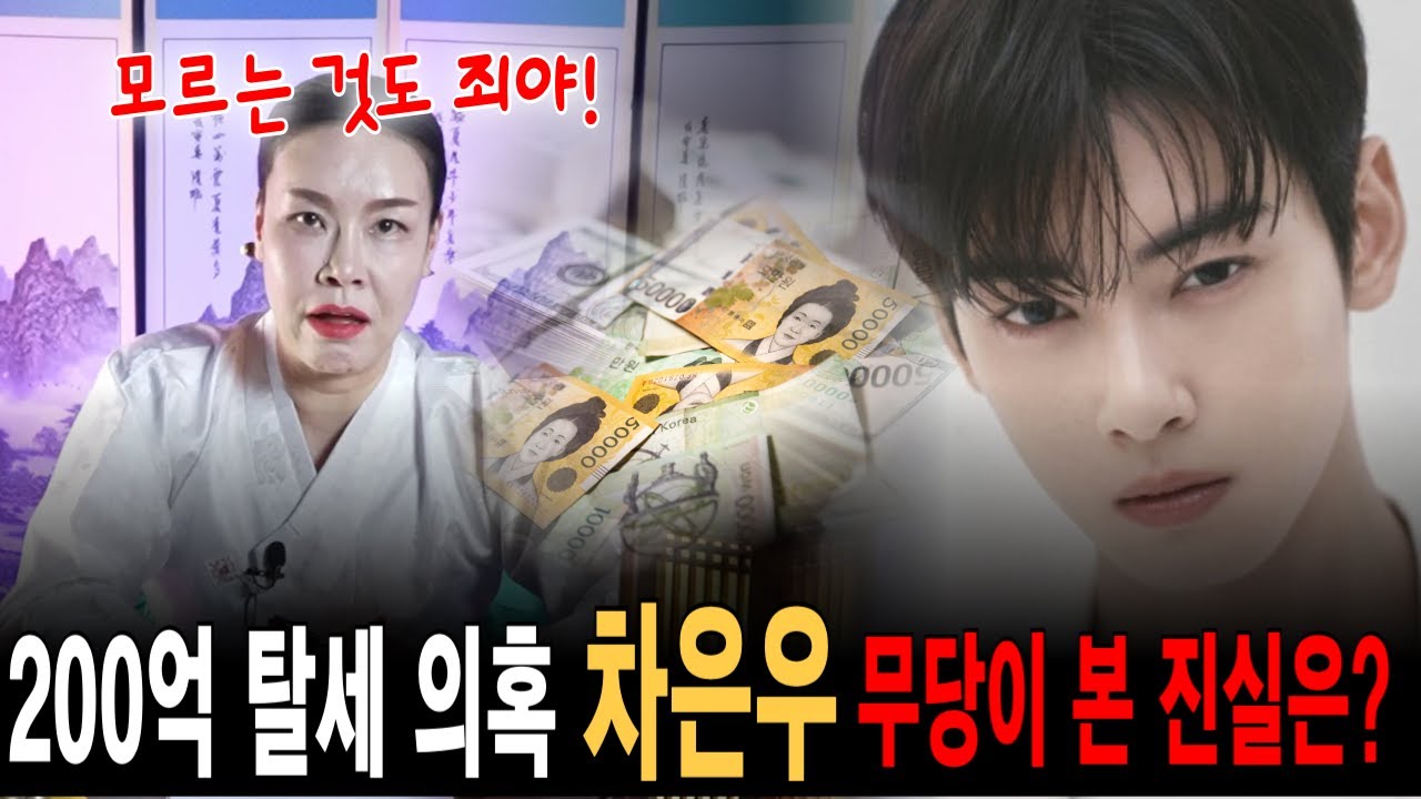 탈세 의혹에 사로잡혀있는 가수 겸 배우 차은우 충격 신점 결과! | 자미원 보살이 본 진실은?!