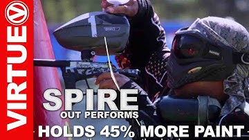 Virtue Spire260 Smaller and Holds 45% More Paint