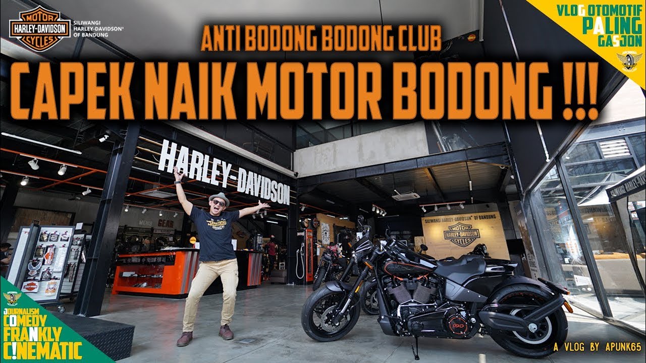  Harley Davidson Adalah  Motor Anti Tilang Karena Ini 