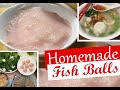 Bouncy ‘Q’ Fish Balls Homemade From Fresh Mackerel Bebola Ikan Tenggiri Steamboat/Pan Mee/YongTau Fu