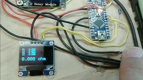 18650 internal resistance meter