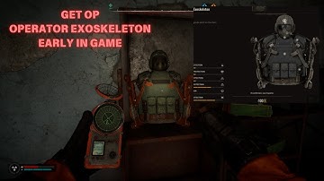 HOW TO GET THE OPERATOR EXOSKELETON EARLY IN GAME #stalker2