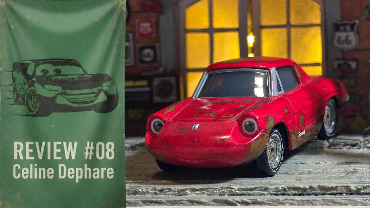 レア！Cars 2 Celine Dephare CHASE版 REVIEW #08 ​​- MATTEL DISNEY PIXAR CARS | CELINE DEPHARE (CHASE