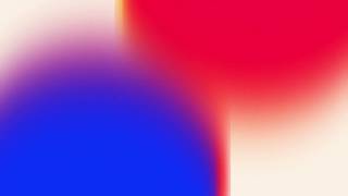 Bold Contrast Duo Gradient Background | Royal Blue & Scarlet Glow for 2 Hours