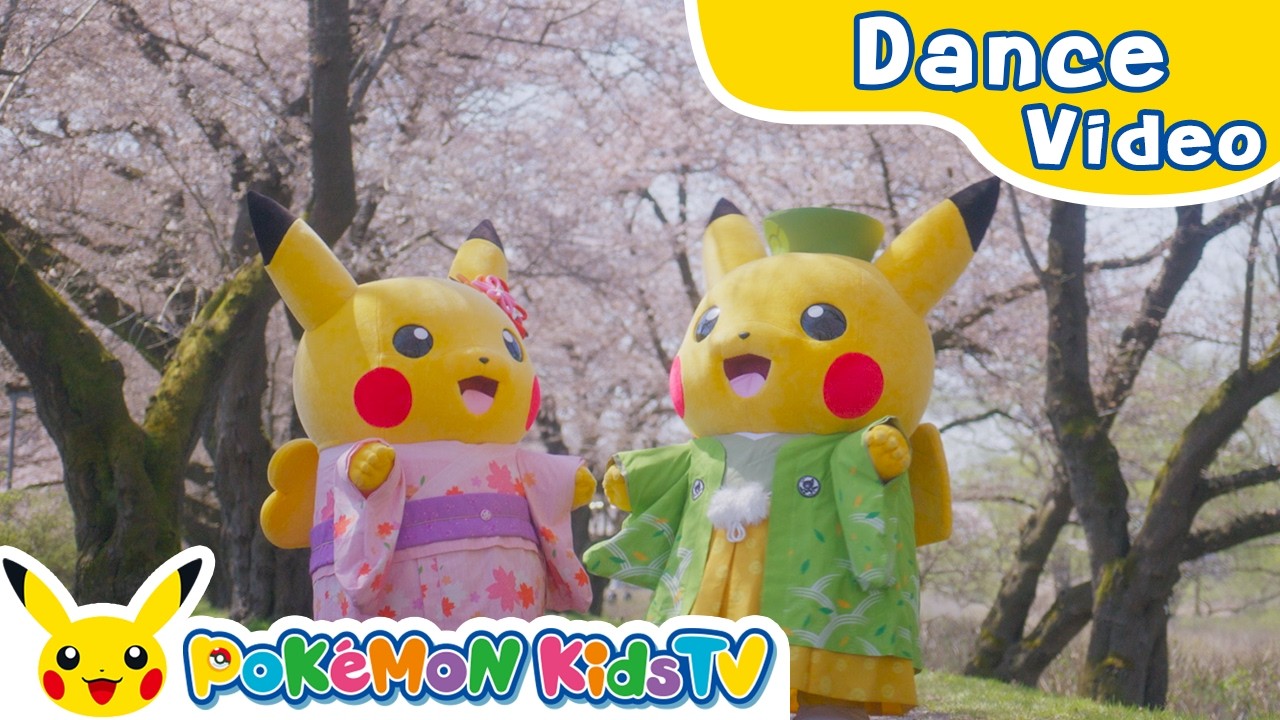 Pokémon Spring Song Medley | Kids Dance Song | Nursery Rhyme | Kids Song | Pokémon Kids TV​