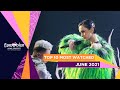 TOP 10: Most watched in June 2021 - Eurovision Song Contest