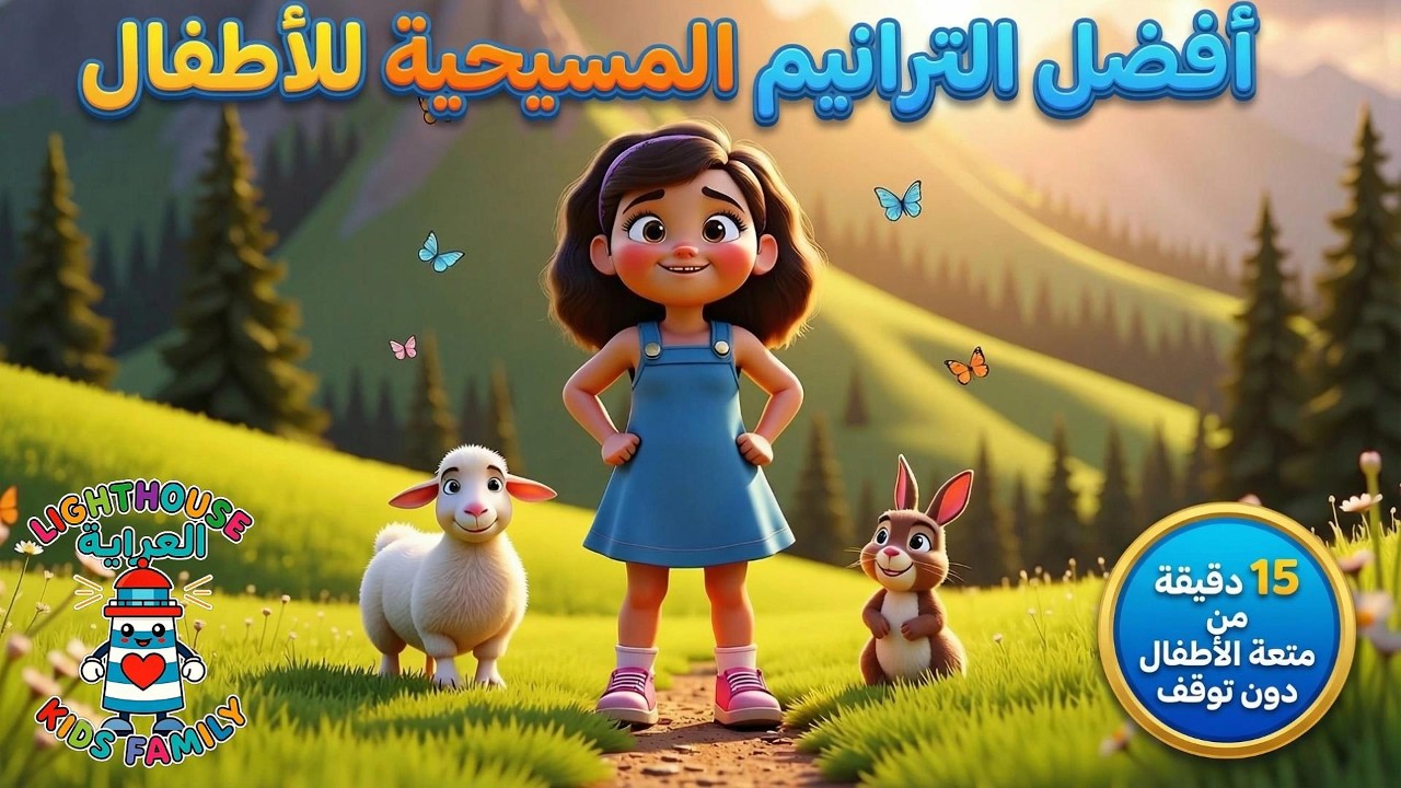 15 دقيقة من متعة الأطفال دون توقف (مزمور 119:105) | أغنية مسيحية للأطفال | Lighthouse Kids Family