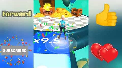 Forward vs Reverse Gaming in Bouncy Run 3D | All Levels Gameplay Playthrough video