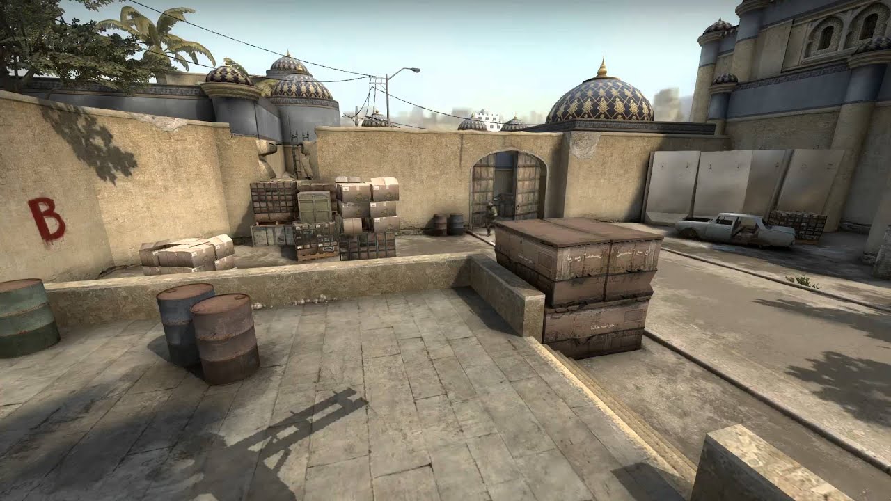 CS:GO - MagiiKz's spray stack at B - YouTube