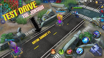 TEST DRIVE JOHNSON - MOD MAP - JALAN TOL JOKOWI - MOBILE LEGEND INDONESIA