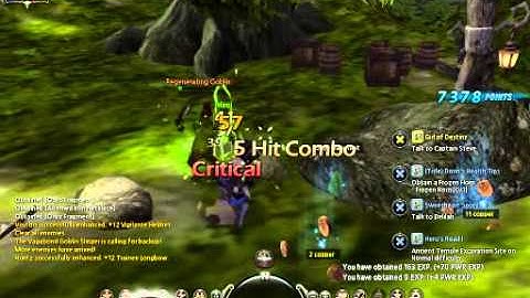 Dragon Nest Gameplay: Shadow Forest Depths