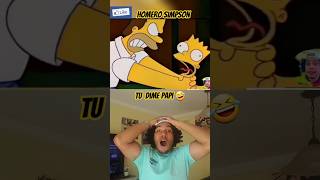 Bart le dice Payaso a Homero. #viralvideo #simpsons #funny  #homerosimpson #bartsimpson #viral