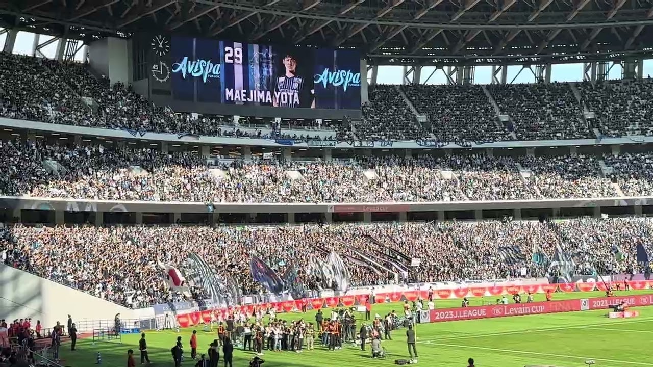 ［ルヴァンカップ 2023 FINAL ⑤］国立に響き渡る福岡DJ信川竜太の声！両チームスタメン発表！！