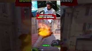 Como defender BOMb A na INFERN0? #cs2 #csgo #aula #fallen