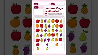 Lembar Kerja Menghitung Buah