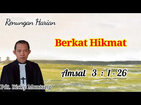 Berkat Hikmat, Amsal