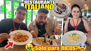 COMIENDO en el NUEVO RESTAURANTE ITALIANO en la BIBLIOTECA NACIONAL 🤑 ¿ES SOLO PARA RICOS? 🤔