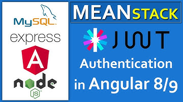 Angular 9 JWT Authentication with Example in MEAN Stack