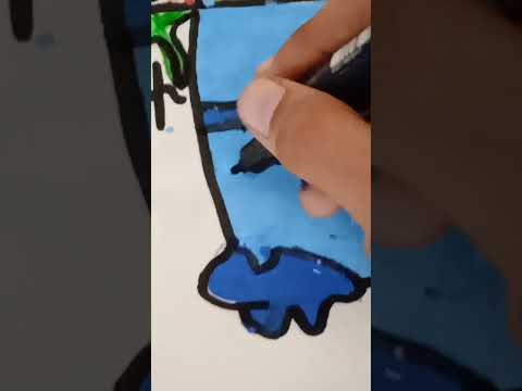 drawing alien from toy story but in 4 diffrent effects (part 3) - YouTube