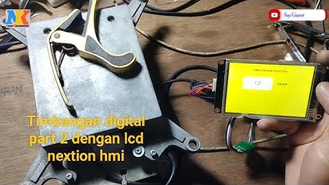 Nextion Projek Load Cell Arduino||Timbangan Digital part2
