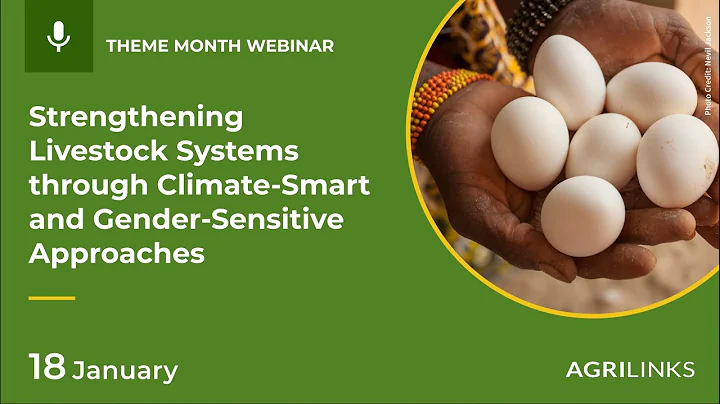 Strengthening Livestock Systems through Climate-Smart and Gender-Sensitive Approaches