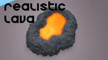 [ROBLOX Tutorial] - How to make realistic lava in ROBLOX Studio