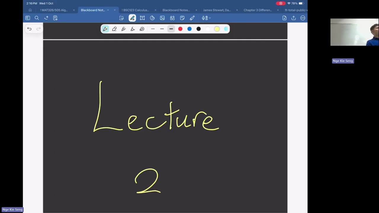 Simply Connectedness | Algebraic Topology Lecture 2 | Nge Kie Seng 251002