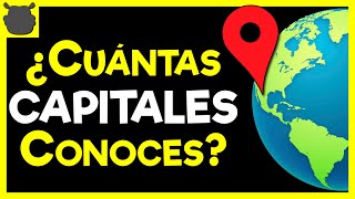 100 CAPITALES del Mundo 🌎🌍 ¿Cuántas capitales conoces? - Trivia