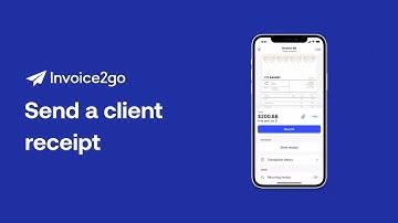How to send a client receipt