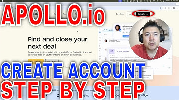 ✅ Hoe u zich kunt aanmelden en een Apollo io-account kunt aanmaken 🔴