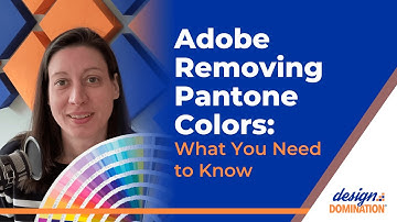 Adobe Removing Pantone Colors: What Graphic Designers Need to Know
