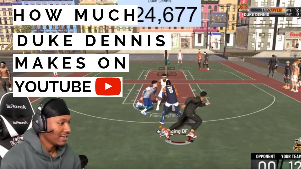 How much Duke Dennis makes on Youtube - YouTube