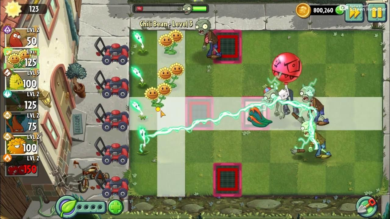 Chili Bean Event Level 3 (Plants vs. Zombies 2) YouTube
