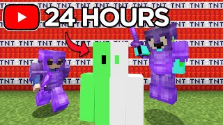 I Joined a YouTuber's 24-Hour Minecraft SMP