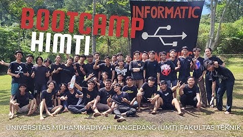 Bootcamp HIMTI UMT 2023  Part2 #umtindonesia