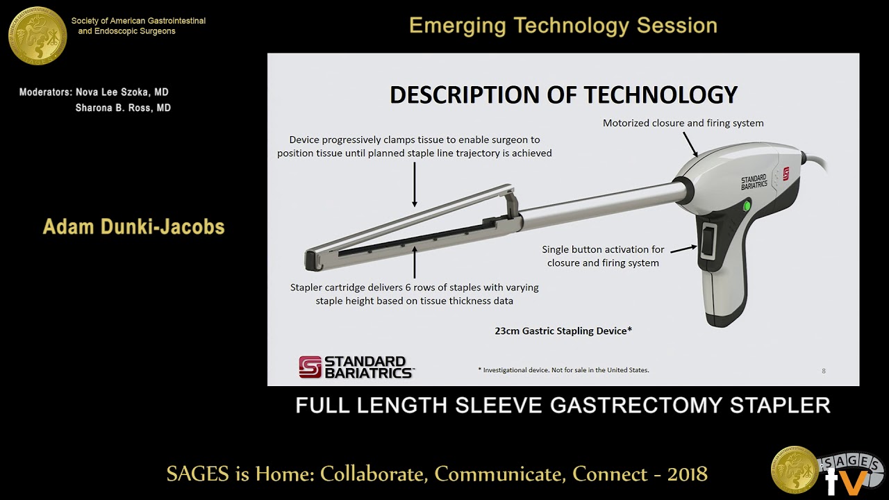 Full Length Sleeve Gastrectomy Stapler YouTube