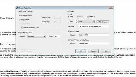 Making MP3 files with Kurzweil 3000