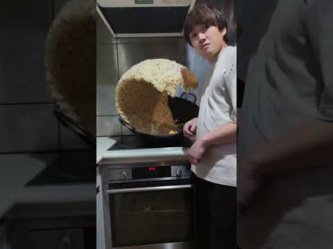 FRIED RICE MUSIC 😂😂🥄 #shorts