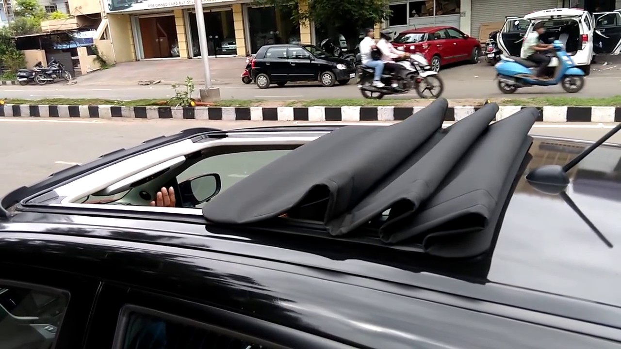 Baleno sunroof modified maruti Suzuki YouTube