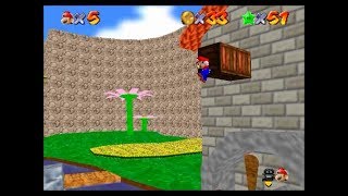 Super Mario 64 The Green Stars Blind Part 10 Spring Paradise