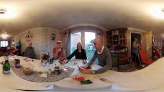 Family Christmas 360 VR Video