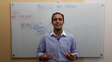 Quando recebe o dinheiro das férias?